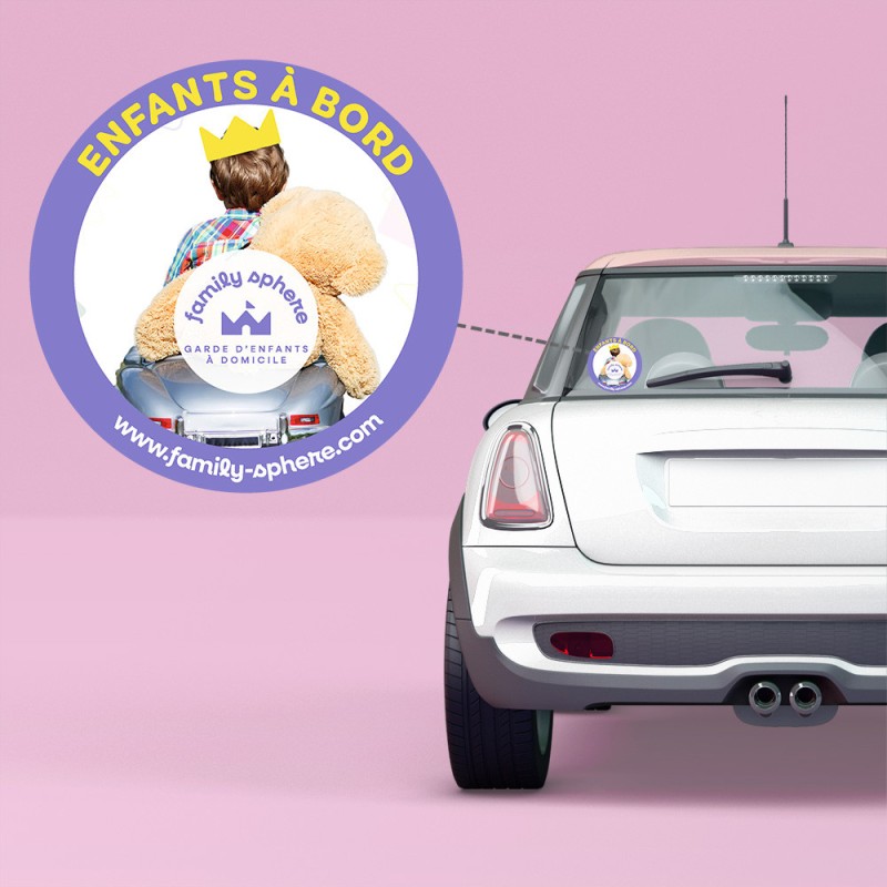 Stickers enfants à bord