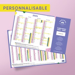 Calendrier A5 2025